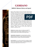 BAROLO: Between History and Legend