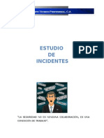 Estudio de Incidentes.