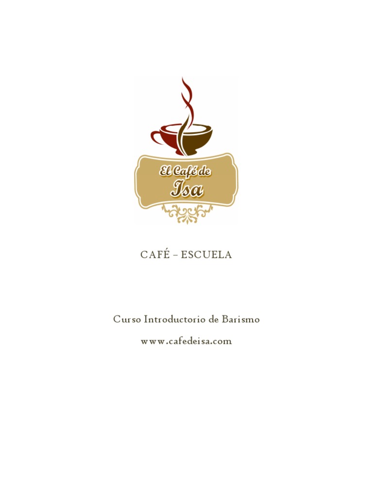 Manual Barista PDF café Crema