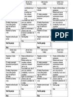 Lista de Cotejo Albúm Vertebrados e Invertebrados