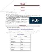 Tarea Escalas y Husos Horarios