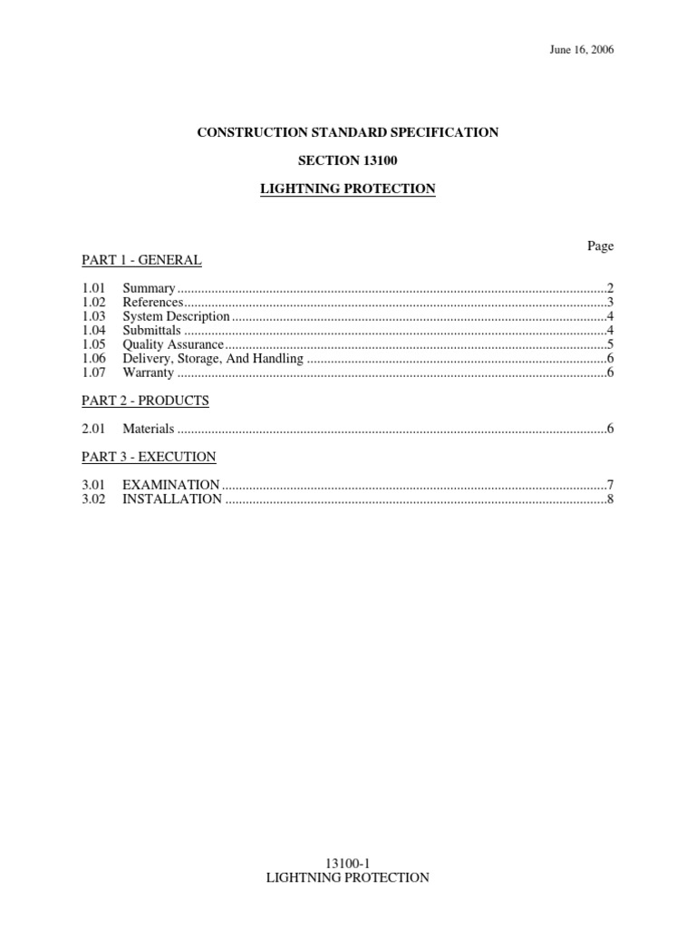 UL 96A Lightning Protection Standards | PDF | Electrical Conductor ...