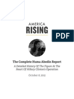 The Complete Huma Abedin Report