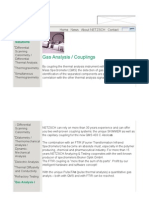 Gas Analysis / Couplings: Home News About NETZSCH Contact Service / Support