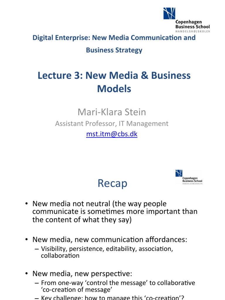 L3 Digital Ent Models Strategy | PDF | Digital Technology | Computing
