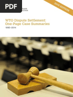 WTO Dispute Settlement