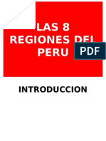 Las 8 Regiones Del Peru