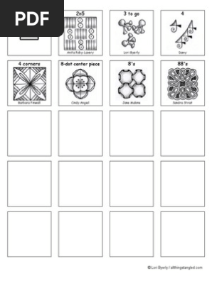 Zentangle Patterns