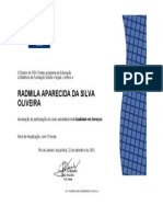 Certificado FGV