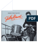 Shelly Manne - Liner Notes For Box Set