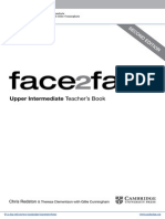 Face Face: Upper Intermediate Teacher's Book