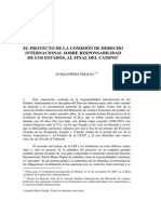 El Proyecto de La Comisión de Derecho Internacional Sobre Responsabilidad de Los Estados, Al Final Del Camino