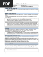 EDT - Math Lesson Plan (Time)