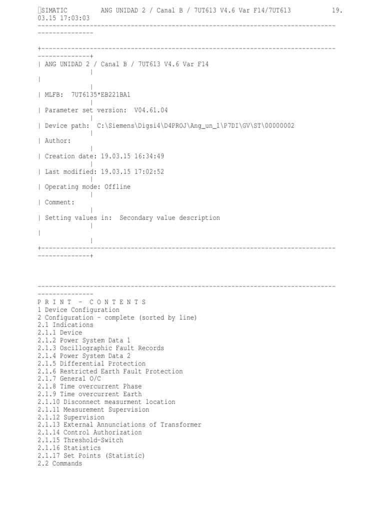 7ut613 v4 6 Var f14 Ang2 PRN | PDF | Input/Output | Power Supply