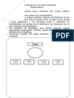 Pauta de Disertación Zonas Climaticas