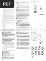 Manual HR2034, HR2030 Phillips