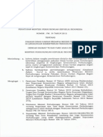 PM 19 Tahun 2015 TTG PDH PNS Kementerian Perhubungan Terbaru