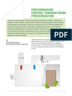 Contamination Control Through Room Pressurisation
