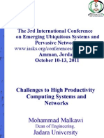 Malkawi Keynote-Speech-Challenges To HPCS