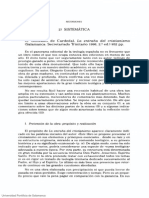 Salmanticensis. 1999, Volumen 46, n.º 1. Recensiones Sistematica