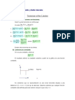 Teoremas Sobre Límites: 2.3 Teoremas de Límite y Límite Laterales