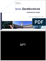 Sondeos geotécnicos comparación técnica