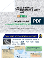 Toll Road Business Opportunity in Jakarta & West Java