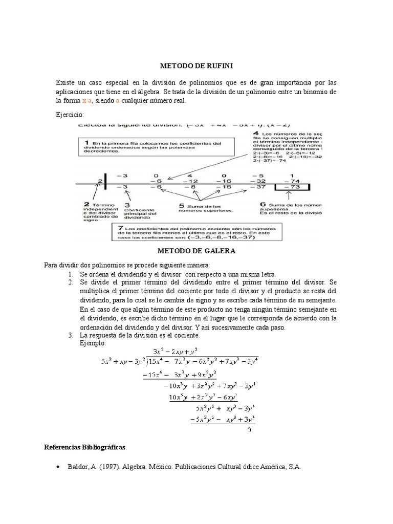División Por Galera | PDF