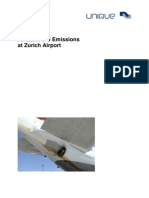 Aircraft APU Emissions at Zurich Airport