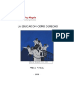 La Educacion Como Derecho-Pablo Pineau
