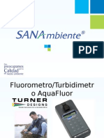 Fluorometro-Turbidimetro AquaFluor Turner Designs 2015