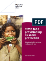 State food provisioning as social protection