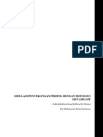 Simulasi Penyerangan Phising Dengan MITM Dan Metasploit PDF