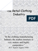 The Retail Clothing Industry