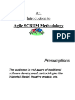 Agile SCRUM Methodology