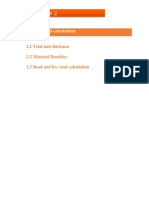 Dead and Live Load Calculations