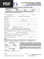 Financial Aid Form