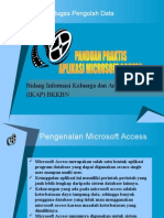 MS Access Pendataan