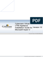 Cyberoam Virtual UTM Appliance Installation Guide For Microsoft Hyper-V