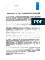 Charte des collectivités et des professionnels en faveur d’un développement de projets éoliens territoriaux et concertés