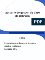 Système de Gestion de Base de Données