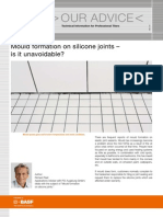 Our Advice: Mould Formation On Silicone Joints - Is It Unavoidable?