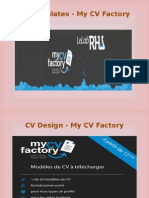 CV Templates - My CV Factory