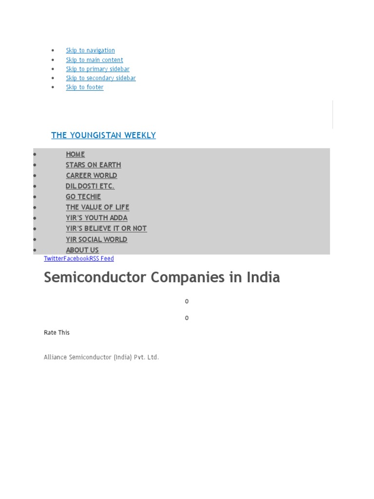 Semiconductor Industry Client Prospect PDF Semiconductors Computing