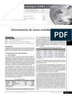 Determinacion de Costos Estandar y Variaciones