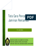 Tata Cara Pencairan Jamrek Final Compatibility Mode