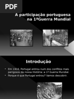 A participação portuguesa na Primeira Guerra Mundial