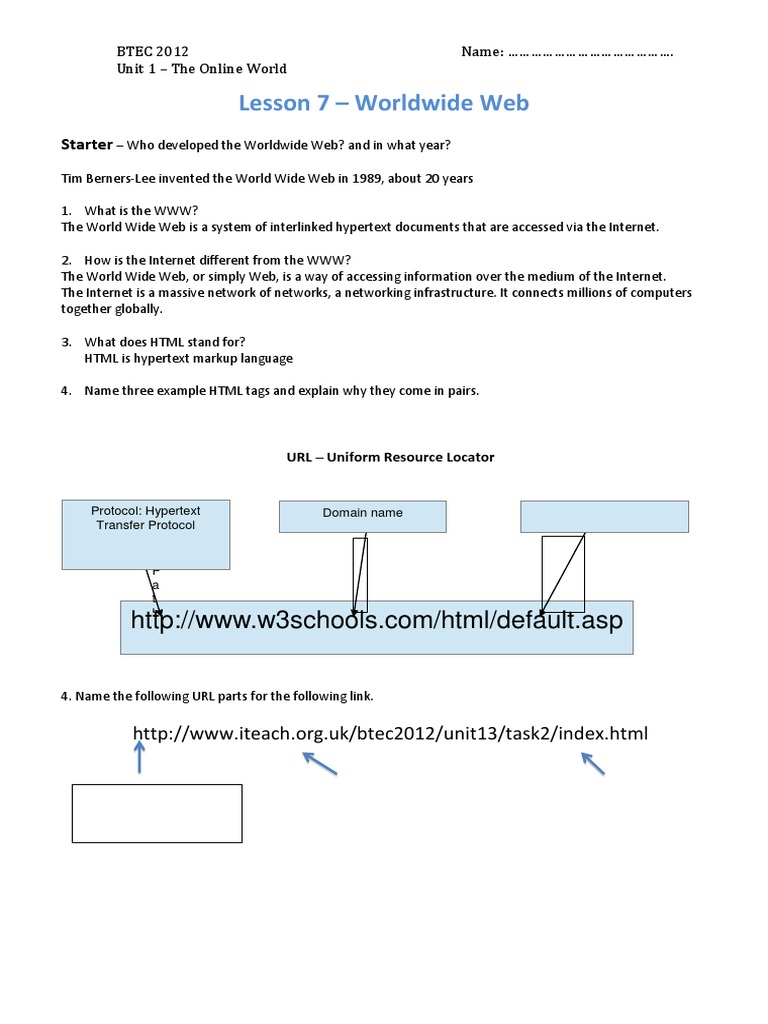 Understanding the World Wide Web Basics | PDF | Art | Computers