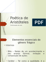 TL2 - Poética de Aristóteles - Aula - 02-09