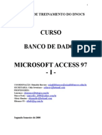 Curso Banco de Dados Microsoft Access 97